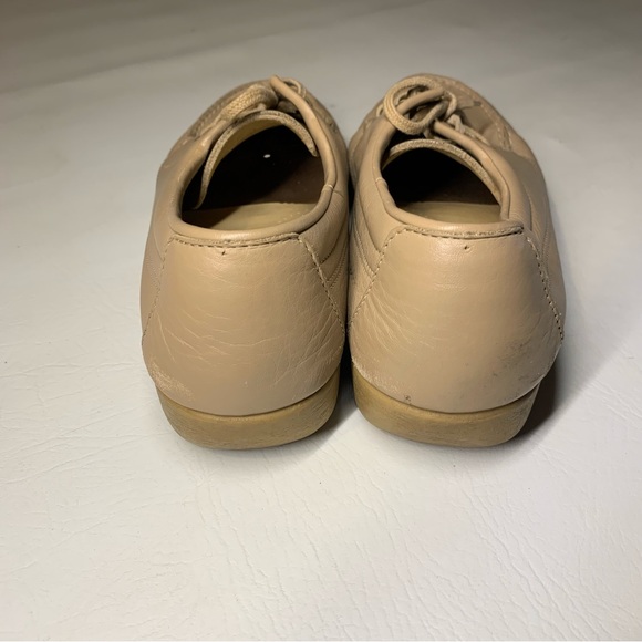 SAS Siesta Tan Beige Lace Up Moc Toe Flats Loafers Women’s Size 9.5 N - Picture 6 of 15